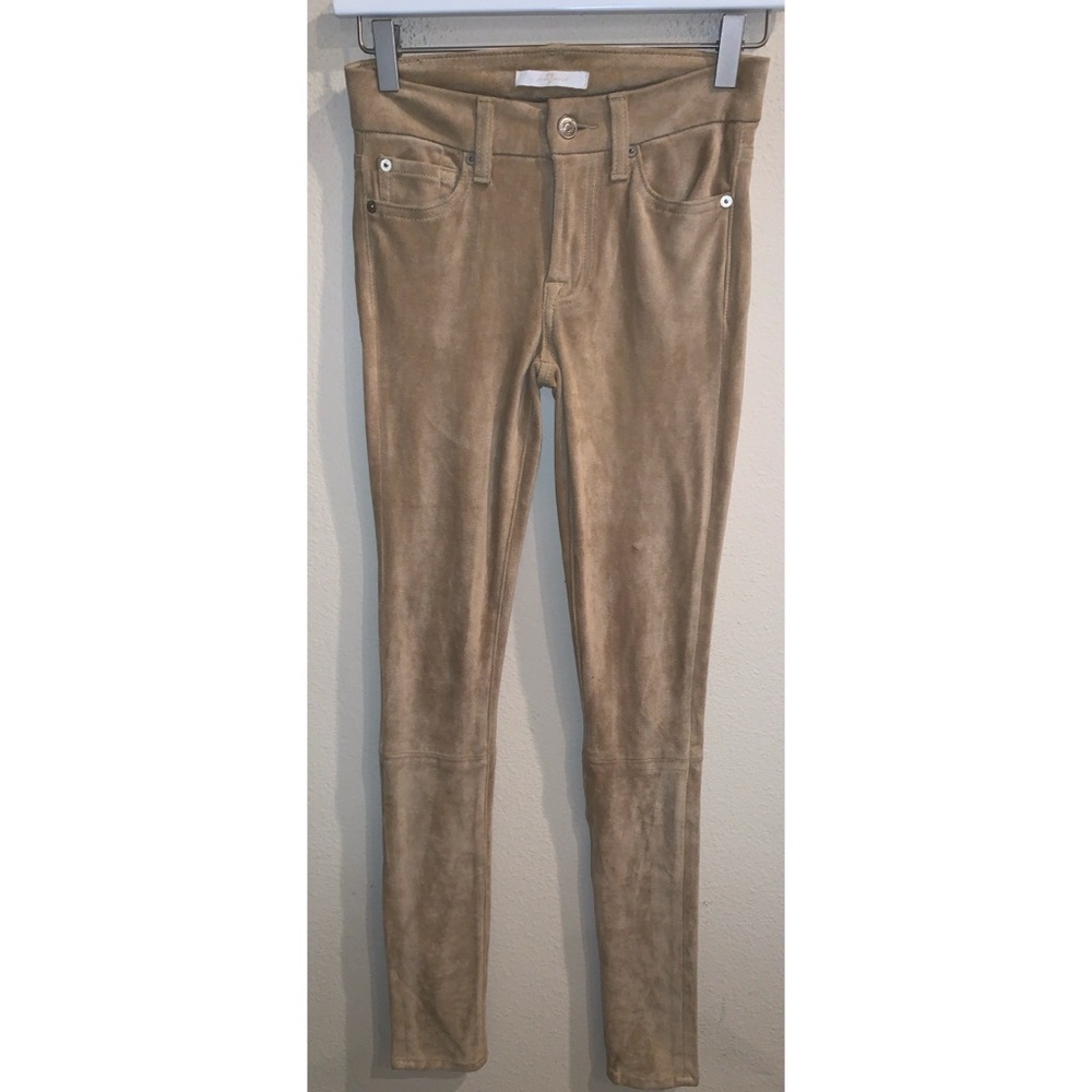7 For All Mankind Suede Like Pants Size 23